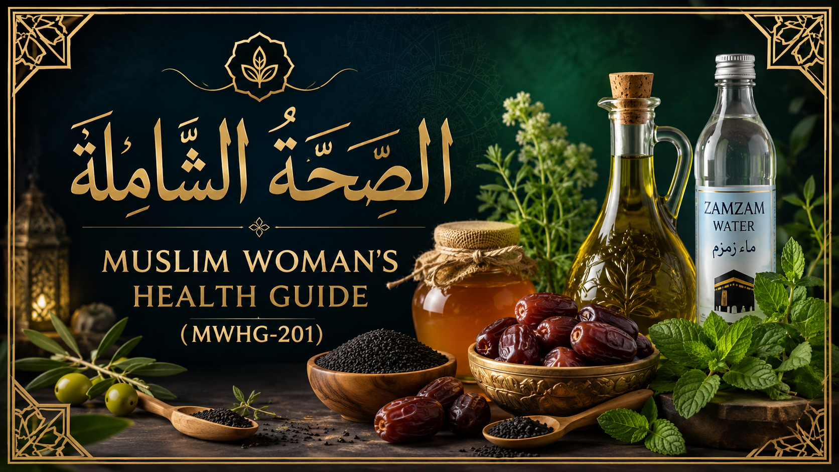 MUSLIM WOMAN’S HEALTH GUIDE الصِّحَّةُ الشَّامِلَةُ لِلْمَرْأَةِ الْمُسْلِمَةِ