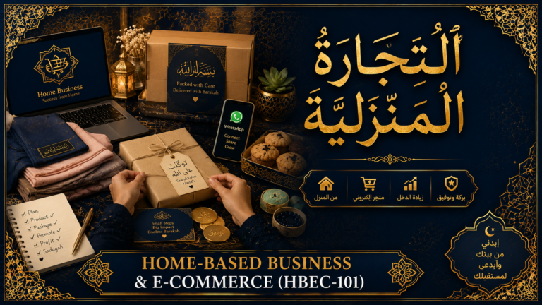 HOME-BASED BUSINESS & E-COMMERCE FOR MUSLIM WOMEN