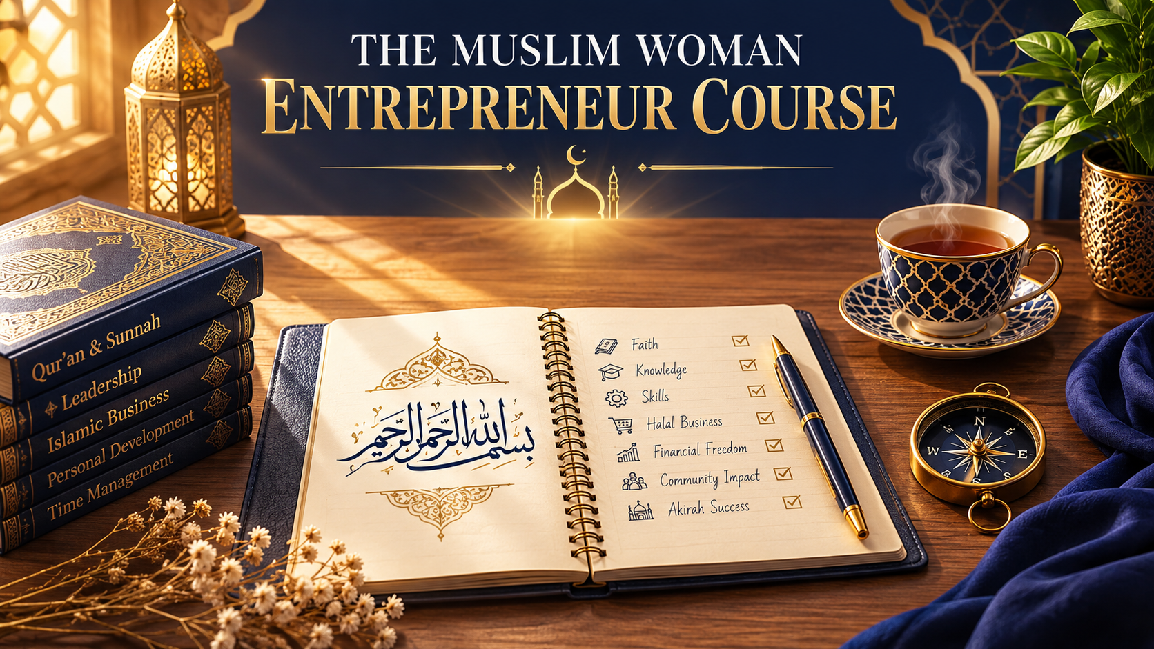 `The Muslim Woman Entrepreneur — Build Your Business from Home`
