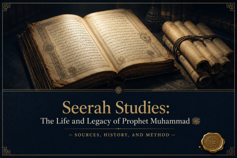 Seerah Studies: The Life and Legacy of Prophet Muhammad ﷺ — Sources, History, and Method
