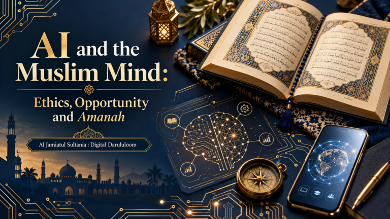 AI and the Muslim Mind Ethics, Opportunity and Amanah