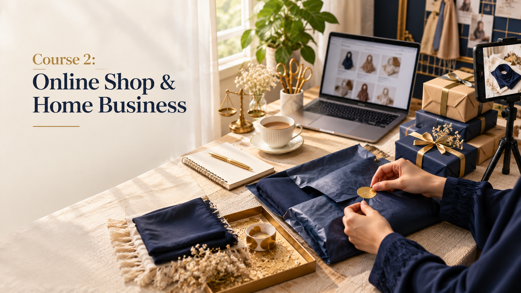 Launch Your Online Modest Fashion Shop from Home