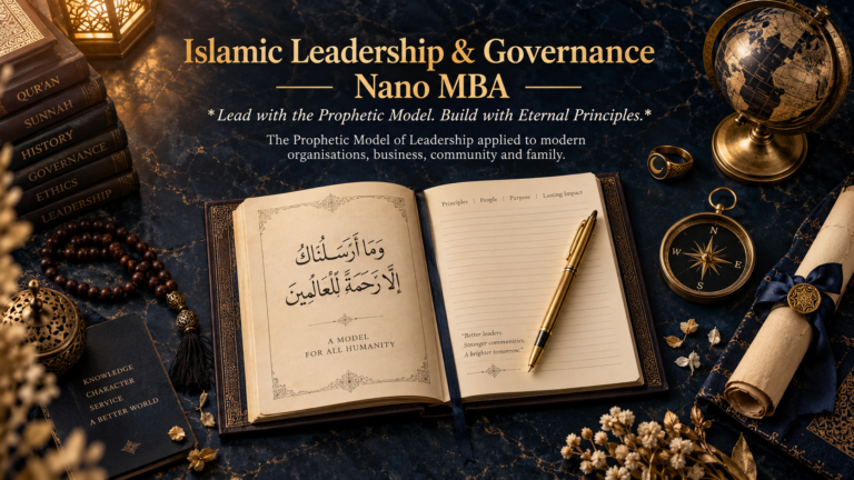 iLeadership & Governance — Nano MBA Lead with the Prophetic Model. Build with Eternal Principles.