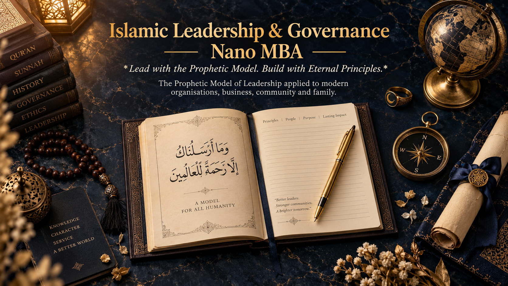 iLeadership & Governance — Nano MBA Lead with the Prophetic Model. Build with Eternal Principles.